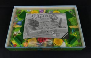 Spieletipp Äpfelchen von Ravensburger, Schachtel