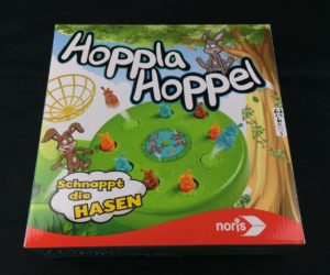 Spieletipp Hoppla Hoppel von Noris-Spiele Schachtel