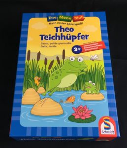 Spieletipp "Theo Teichhüpfer" von Schmidt Spiele, Schachtel