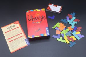 Spieletipp: "Ubongo" von Kosmos, Schachtel und Material