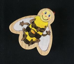Spieletipp: "Hanni Honigbiene" von HABA, Bienenfigur
