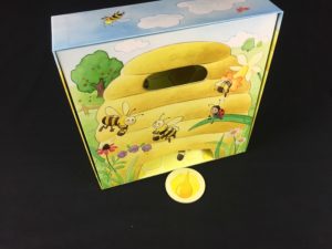 Spieletipp: "Hanni Honigbiene" von HABA, Honig ernten