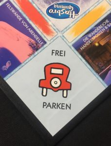 Spieletipp: "Monopoly Junior - Die Eiskönigin" von Hasbro, Frei Parken